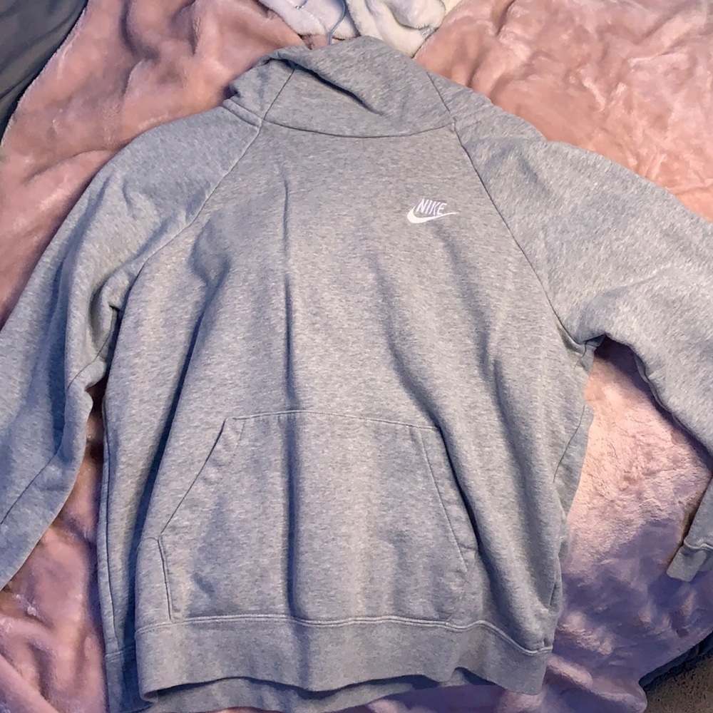 Grey nike hoodie